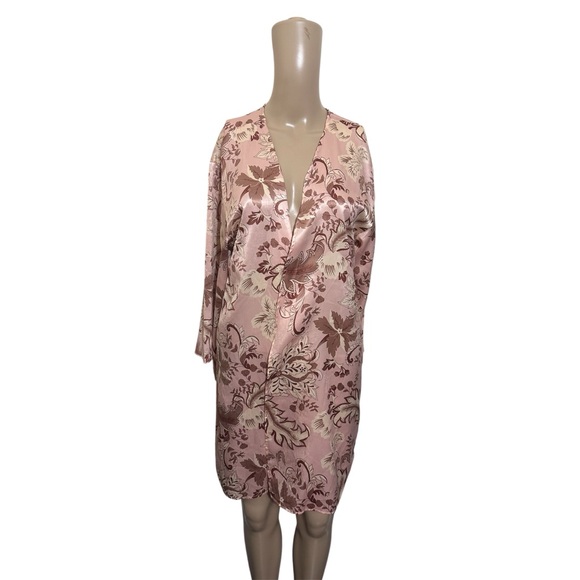 FP Movement by Free People Pink and Brown Floral Robe/kimona - Picture 2 of 5